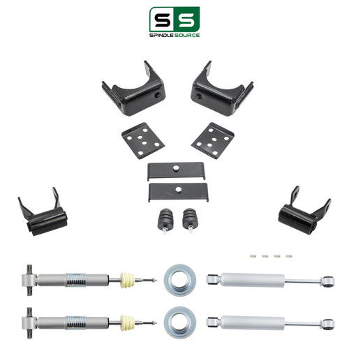 0.5-2/6 Strut Drop Kit Shocks 07-13 Silverado Sierra