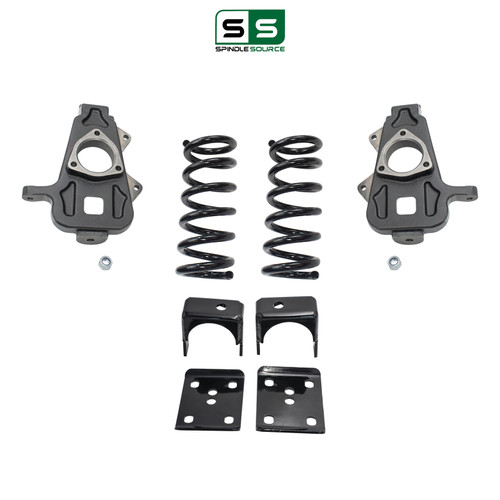 4"/6" Spindle Coil Drop Lowering Kit FOR 02-08 Dodge Ram 1500 2WD RWD V8