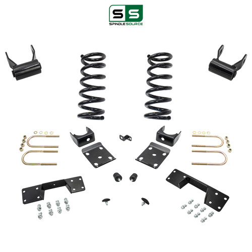 2/5 Coils Lowering Kit and C-Notch for 1997-2003 Ford F-150 2WD V8