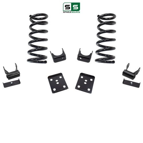3/5 Coil Drop Lowering Kit 95-99 Chevy Tahoe 95-97 GMC Yukon 2-Door 2WD 5.7L V8