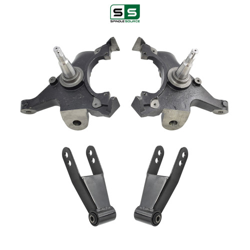2/1-2 Spindle Drop Lowering Kit 95-99 Chevy Tahoe GMC Yukon 4-Door 2WD 5.7L V8