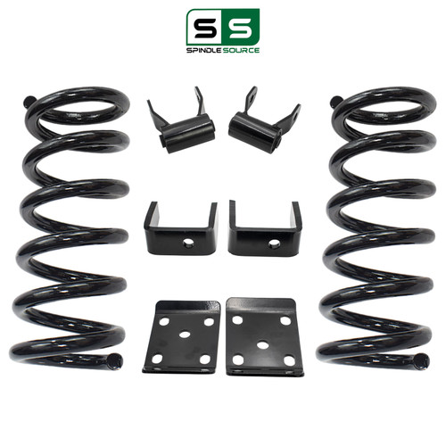 3/6 Lowering Kit for 1998-2009 Ford Ranger 2WD - SPR 2/A/C/J - Coils / Flip Kit without shocks