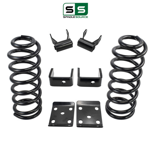 3/6 Lowering Kit for 1994-1997 Mazda B2300 2WD 4-Cylinder - Coils / Flip Kit / Shackles