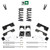3"/4"-5" Coil Drop Kit + Shocks + C-Notch FOR 02-08 Ram 1500 Dodge 2WD RWD V6