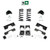 3"/6" Coil Drop Kit + C-Notch + Extenders FOR 02-08 Dodge Ram 1500 2WD RWD V8