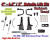 05 - 16 Toyota Tacoma Prerunner 6.5" / 2" LIFT Kit, Bilstein 5100 Shocks, rs UCA