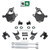 3"-4"/5"-6" Spindle Strut Cup Drop Kit + Rear Shocks FOR 07-13 Silverado Sierra
