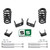 2/4 Coil Drop Lowering Kit + Shocks FOR 73-87 Chevy GMC C10 C15 2WD