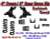 1988 - 1991 Chevrolet GMC C1500 5" / 6" Drop Lowering Kit 5/6 STANDARD CAB ONLY