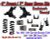 1988 - 1991 Chevrolet GMC C1500 4" / 7" Drop Lowering Kit 4/7 STANDARD CAB ONLY