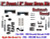 1988 - 1998 Chevy GMC C1500 3" F 5" rear Drop Lowering Kit 3/5 + SHOCKS + NOTCH