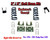 1994 - 2001 Dodge Ram 1500 V6 Reg Cab 2WD 3" / 5" Drop Lowering Kit Coils