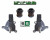 1997 - 2002 Ford Expedition 2WD 3.5" / 1" inch Spindle Fab Spacer LIFT KIT