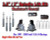1997 - 2003 Ford F-150 F150 2WD 3.5" / 3" Spindles blocks LIFT KIT + SHOCKS