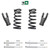 2/2 Coils Lowering Kit with Front and Rear Shocks for 1997-2003 Ford F-150 2WD V8
