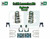 1997 - 2003 Ford F-150 F150 V6 Ext Cab 2WD 3" / 5" Drop Lowering Kit Coils