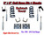 1998 - 2015 Ford Ranger 4 Cyl. Reg Cab 2WD 3" / 6" Drop Lowering Kit + SHOCKS