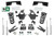 5"/7"-8" Lower Drop + SHOCKS +C-NOTCH FOR 99 - 00 Chevy Silverado GMC Sierra V8