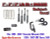 1999 - 2006 CHEVY GMC 1500 Silverado Sierra 1 - 3" Keys / 2" Kit + TOOL + SHOCKS