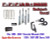 1999 - 2006 CHEVY GMC 1500 Silverado Sierra 1 - 3" Keys / 4" Kit + TOOL + SHOCKS