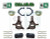 1999 - 2007 Chevrolet Silverado GMC Sierra 1500 Spindle Lift Kit 6" / 3" + UCA