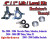 2000 - 2006 Chevrolet GMC 1500 4" / 1" Lift Kit Spindles Spacer Keys Chevy 00-06