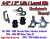 2000 - 2006 Chevrolet GMC 1500 4"-6" / 3" Lift Kit Spindles Spacer TOOL Keys