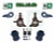 2000 - 2006 Chevy GMC SUV Tahoe Yukon Suburban 1500 5" / 1" Spindle Lift Kit EXT