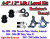 2000- 2006 Chevrolet GMC 1500 4" - 6" / 3" Lift Kit Spindles Spacer Keys EXT