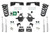 4"/6" Lower Drop+SHOCKS+C-NOTCH FOR 01 - 06 Chevrolet Silverado GMC Sierra V8
