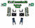 2002 - 2008 Dodge Ram 1500 V6 2" / 4" Lowering Drop Kit 2WD Coils Flip Shackles