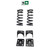 3"/6" Coil Drop Lowering Kit FOR 02-08 Dodge Ram 1500 2WD RWD V6