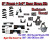 2007 - 13 Chevy Silverado / GMC Sierra 1500 5" / 8 - 9" Drop Lower Kit + C-NOTCH