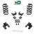 3"/5"-6" Coil Drop Lowering Kit FOR 07-13 Chevy Silverado GMC Sierra 1500 V6
