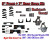 2007 - 2013 Chevy Silverado / GMC Sierra 1500 5" / 7" Drop Lower Kit + C-NOTCH