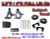2007 - 2013 Chevy Silverado GMC Sierra 1500 5.5" / 4" Spindle LIFT KIT 2WD