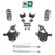 4"/7" Spindle Coil Drop Kit + Rear Shocks FOR 07-13 Silverado Sierra 1500 V8