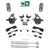 4"/7" Spindle Coil Drop Kit + Shocks C-Notch FOR 07-13 Silverado Sierra 1500 V8