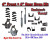 2014-16 Chevy Silverado / GMC Sierra 1500 4" / 6" Drop Lowering Kit + SHOCKS