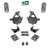 5/7 Spindle/Coil Lowering Kit 14-18 Chevy Silverado GMC Sierra 1500 V8 2WD/4WD