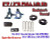 2014+ Chevrolet Silverado GMC Sierra 1500 5" inch / 3" Spindle LIFT KIT 2WD