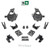 2/3-4 Spindle Lowering Kit 2014-2018 Silverado Sierra 1500 2WD/4WD Stamped Alum