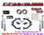 99-07 Chevy Silverado GMC Sierra 1500 2WD LEVELING KIT 2" / 2" + SHOCKS + UCA