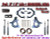 99-07 Chevy Silverado GMC Sierra 1500 Spindle 5" Lift Kit 5" / 2" + SHOCKS + UCA