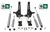 2001 - 2009 Ford Ranger 2WD 4 /1"-2" Lift Kit Spindles / Rear Shackles /4 Shocks