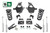 4"/7"-8" Spindles Coil Flip+Shocks Fits 99-06 Chevy Silverado/GMC Sierra 1500 V8