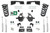 5"/6" Spindle Coil FlipKit+Shocks Fits 01-06 Chevy Silverado/ GMC Sierra 1500 V8