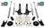 2001 - 2009 Ford Ranger 2WD 6.5"/4" Lift Spindle/Spacer/Block/U-Bolts/4 Shock/Shackles
