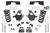 3"/5" Lowering Drop kit + Notch + Shocks FOR 01-06 Silverado/ Sierra 1500 V6