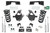 3"/6" Lowering Drop kit + Notch + Shocks FOR 01-06 Silverado/ Sierra 1500 V6